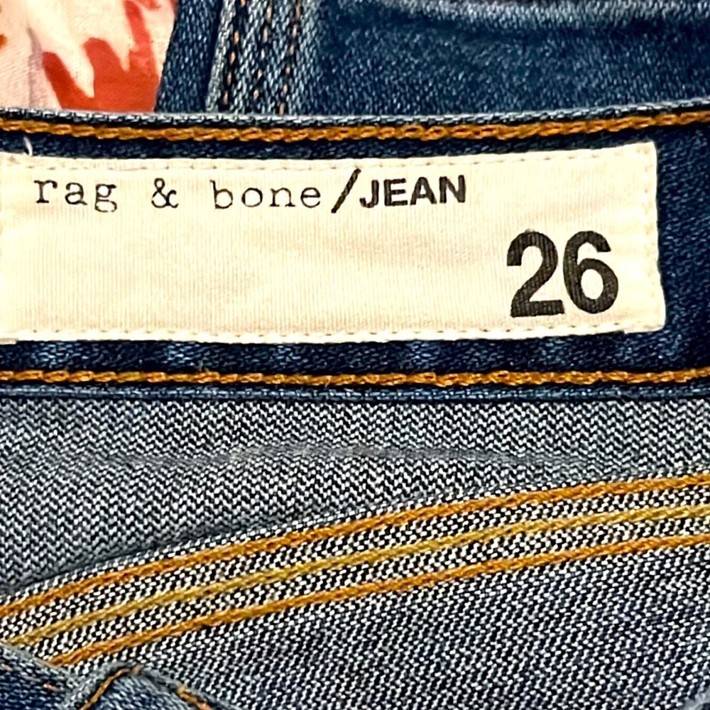 RAG & BONE JEAN The Skinny Capistrano Jeans Size 26 - Picture 12 of 13